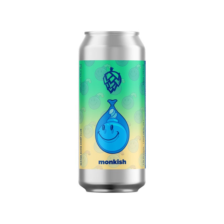 Water Bomb Drop Club DDH IPA (4pk/16oz) Monkish Brewing Co.