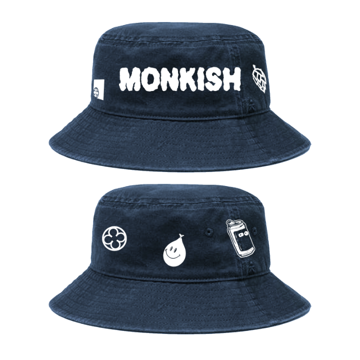 Bucket Hat: Icons Navy (Known Supply)