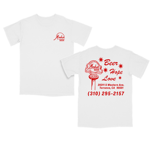 Tee: Fantastic White/Red